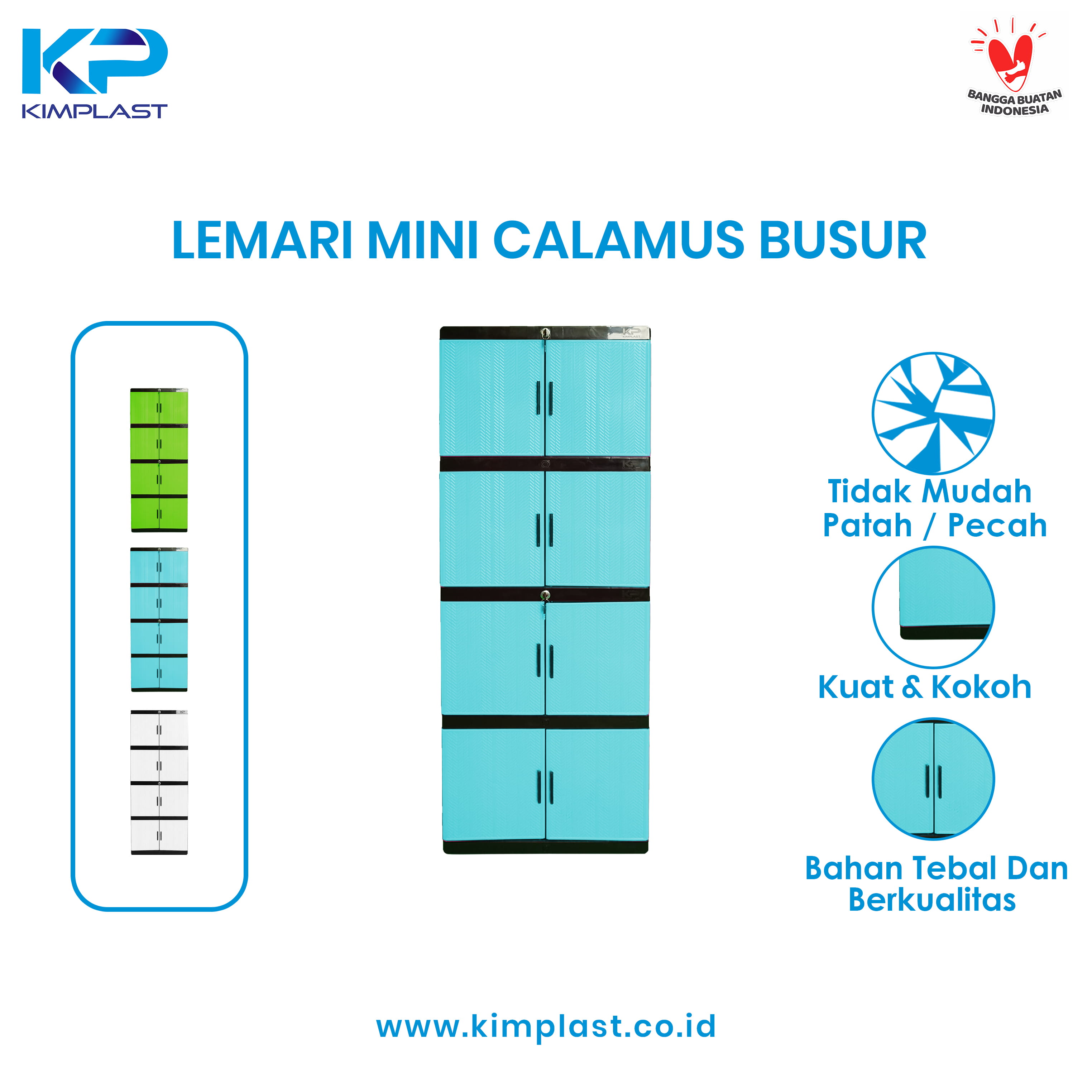 KIMPLAST Lemari Calamus Busur MCP8-BS