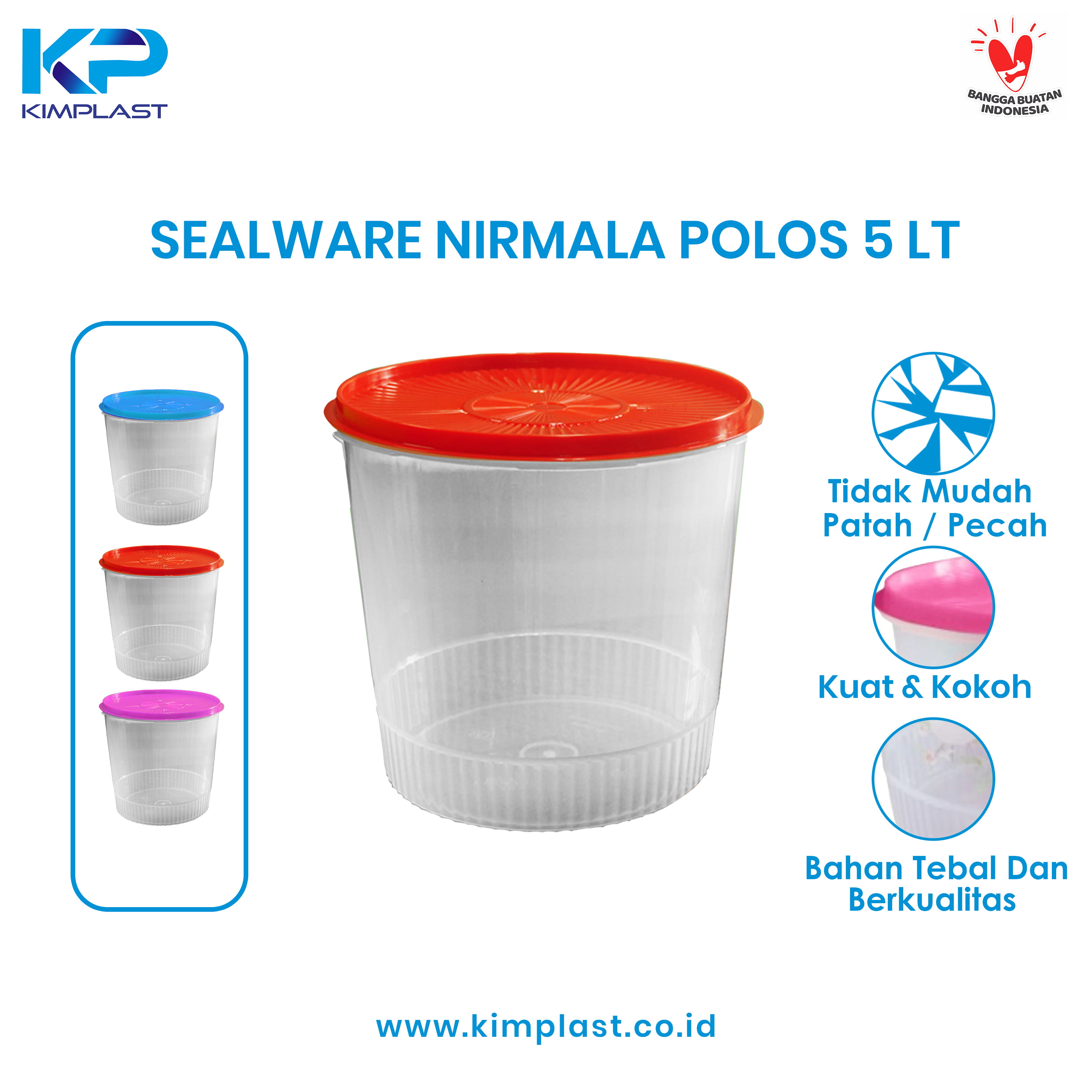 KIMPLAST Toples Nirmala 5 Liter