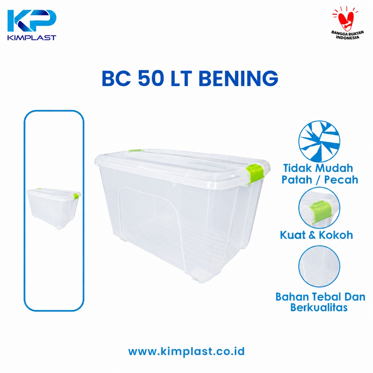 KIMPLAST Box Container 50 Lt Bening